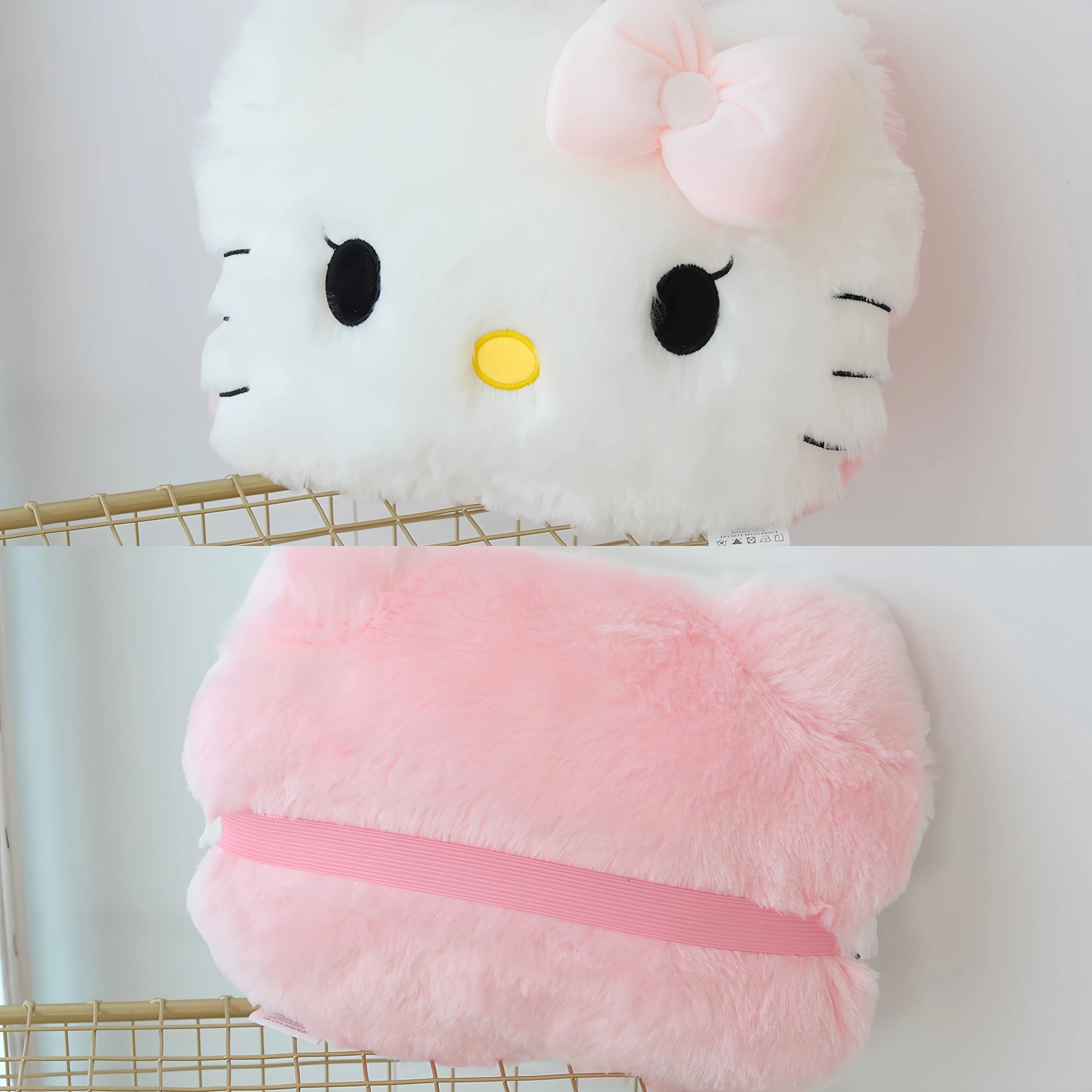 Big Size Sanrio Cuddly Hello Kitty Plush Back Cushion Hello Kitty Pillow Sofa Bed Bay Window Home Decor Pillow Hug Plushies Gift