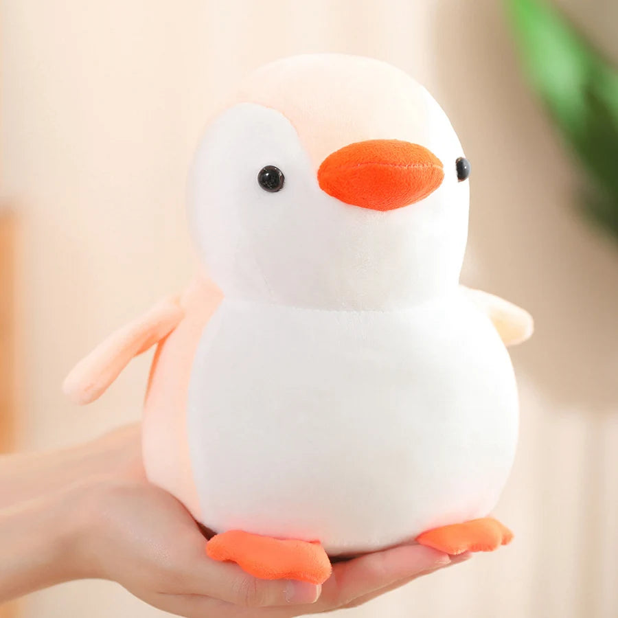 10-30cm Kawaii Cartoon Colorful Hot Penguin Plush Doll Pillow Blue Black Pink Animal Plush Toy Home Decor Gift For Boys Girls