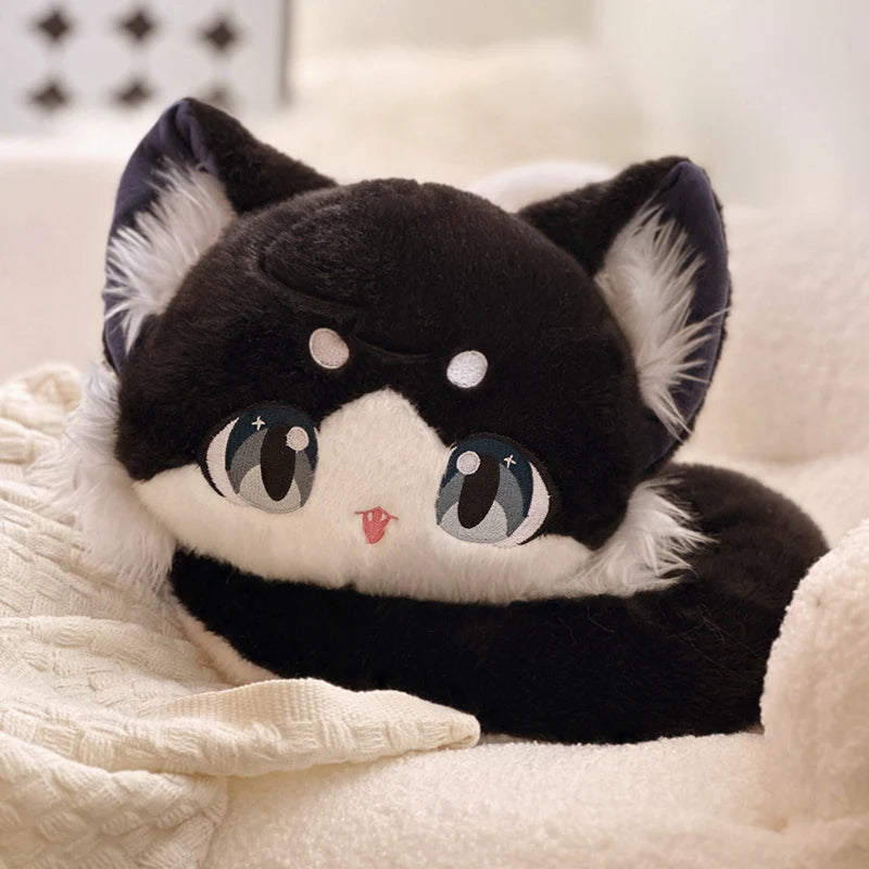Fairy Doll Stuffed Snake Immortal Plushie Anime Figure Game Doll Fox Face Snake Plush Toy for Kids Birthday Gift