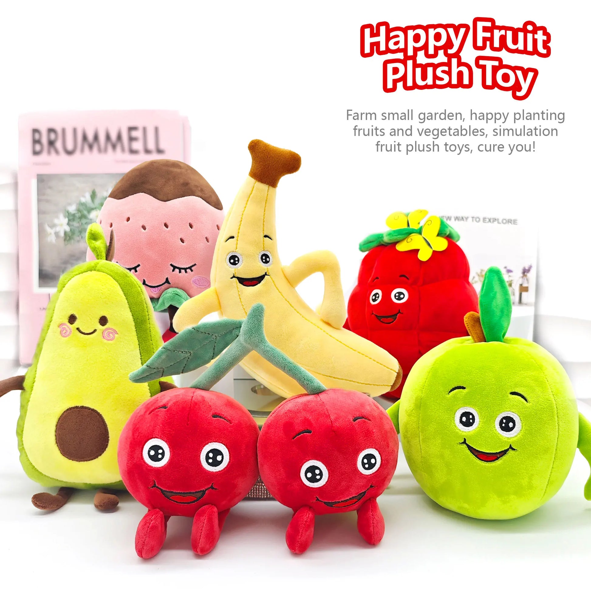 Sweet and Charming Cherry Fruit Plushies: Ideal Presents for Your Girlfriend’s Birthday and Festive Occasions
