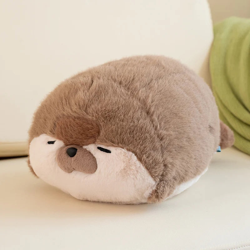 Cute Seal Plush Toy Lifelike Stuffed Marine Life Sea Otter Soft Doll Simulation Seal Pillow Cushion Kids Toys Birthday Gift