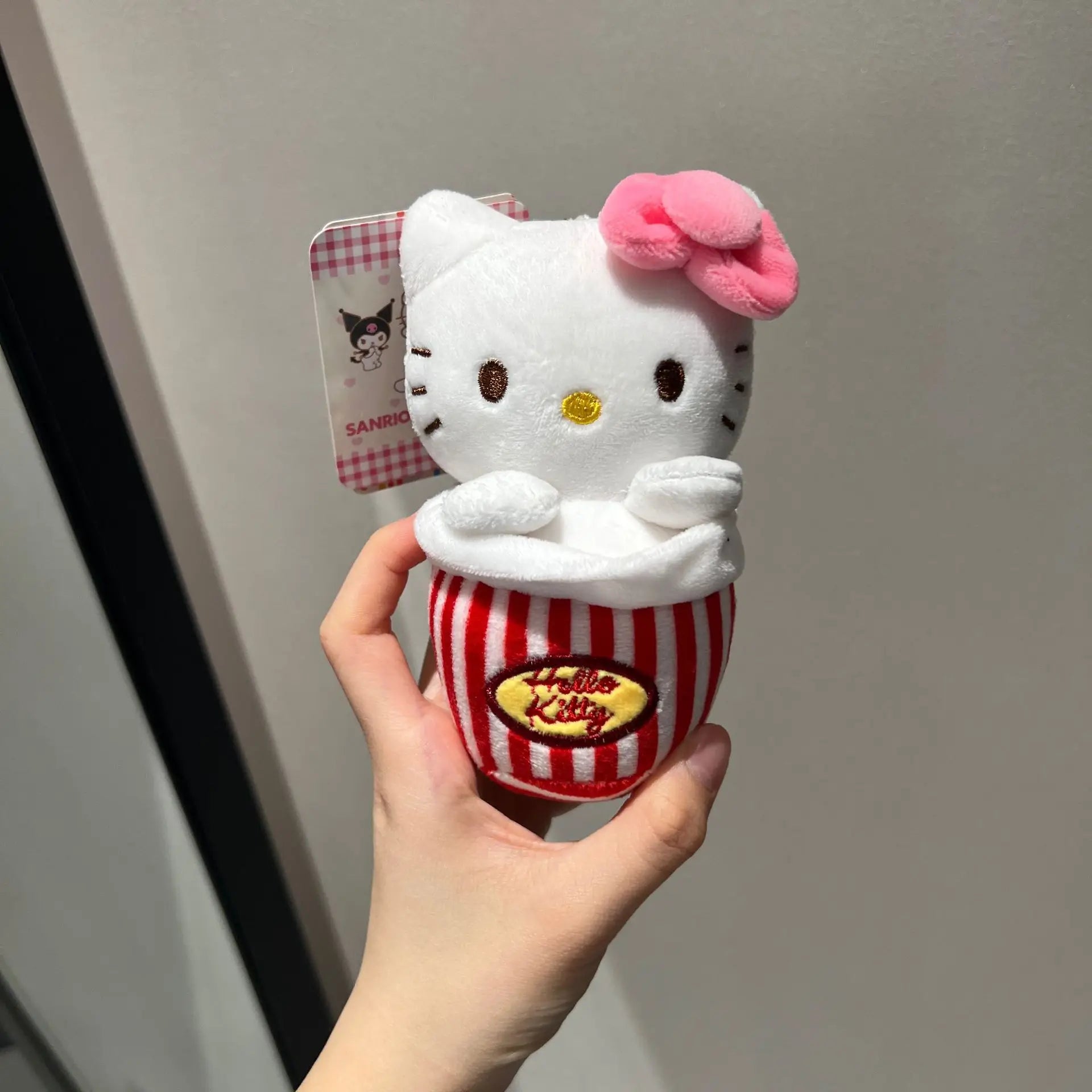 Meet the Whimsical Cartoon Hello Kitty Bag Charms: Your Pocket-Sized Party Crew!