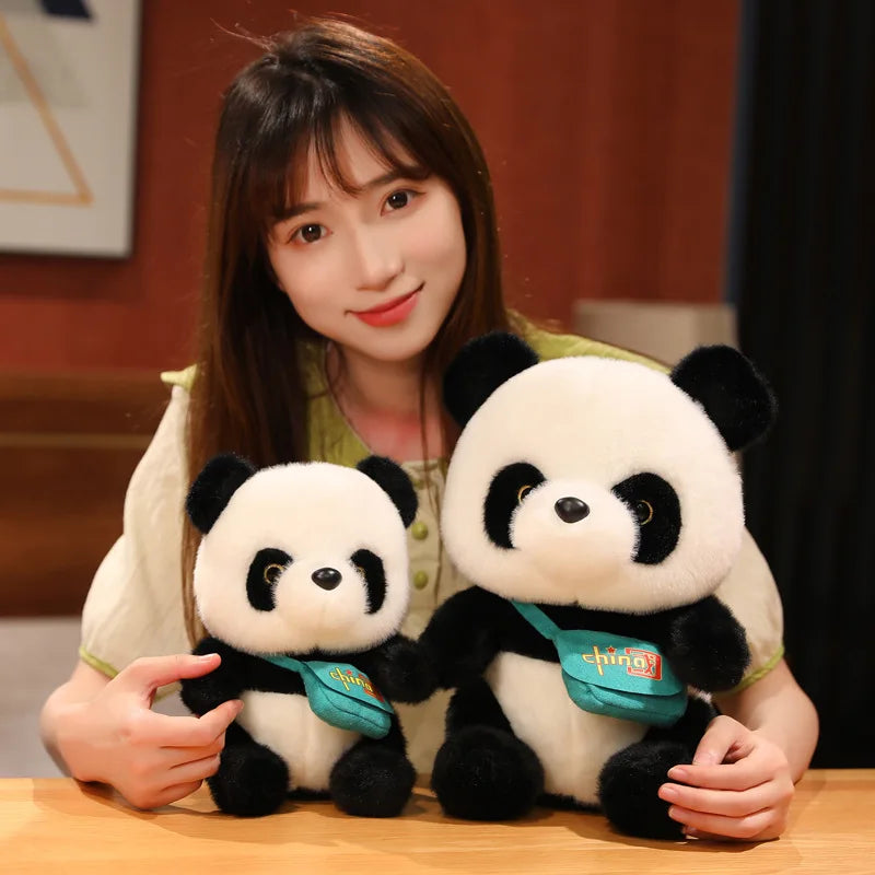 Chinese Giant Panda Doll Plush Toy Souvenir Doll Red Panda Rag Doll Children Love Toy Doll Birthday Gift