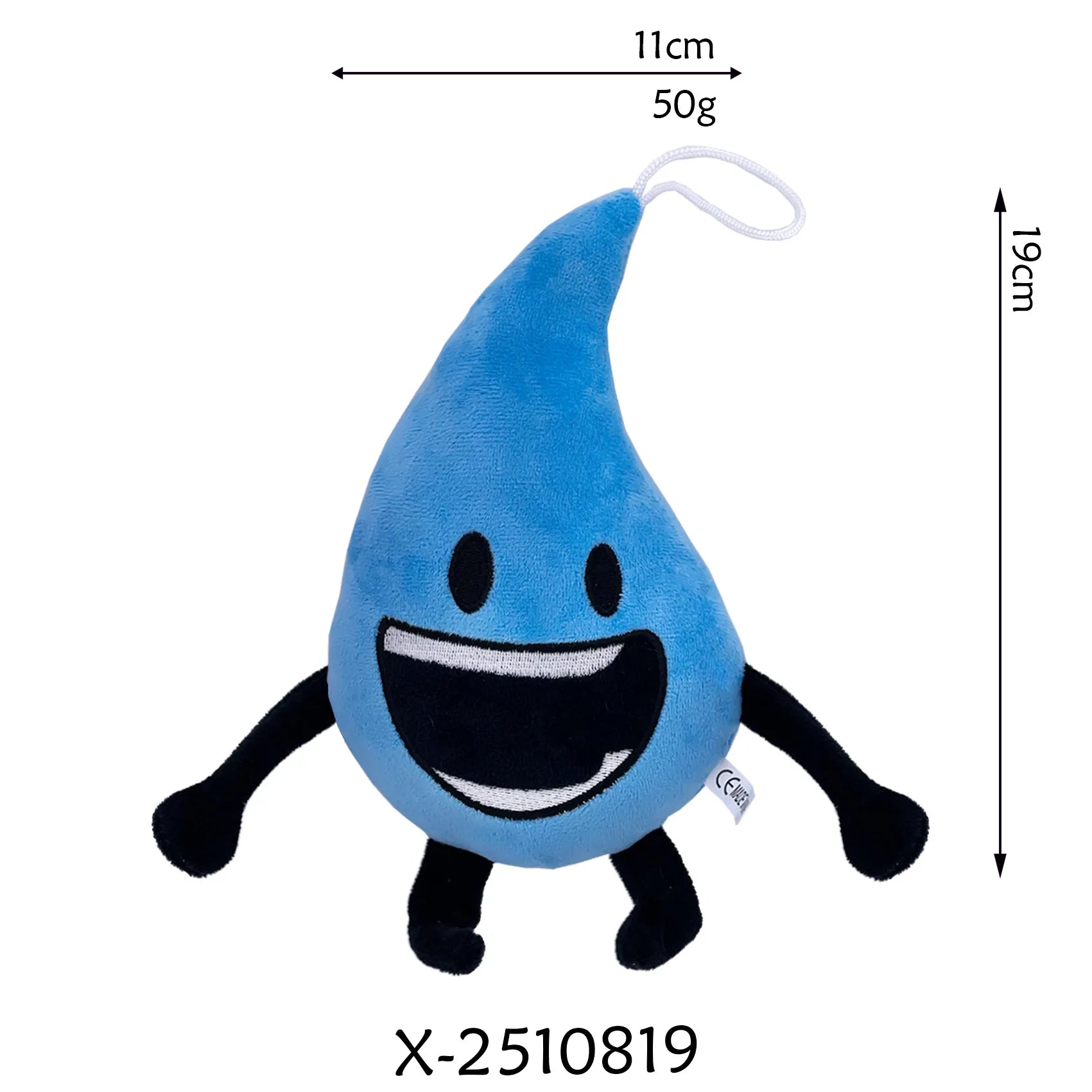 Arrival BFDI Battle For Dream Island Plush Toy 70 Stuffed Doll Soft Animal X Number Blintz Block Marker Stapler French Fries