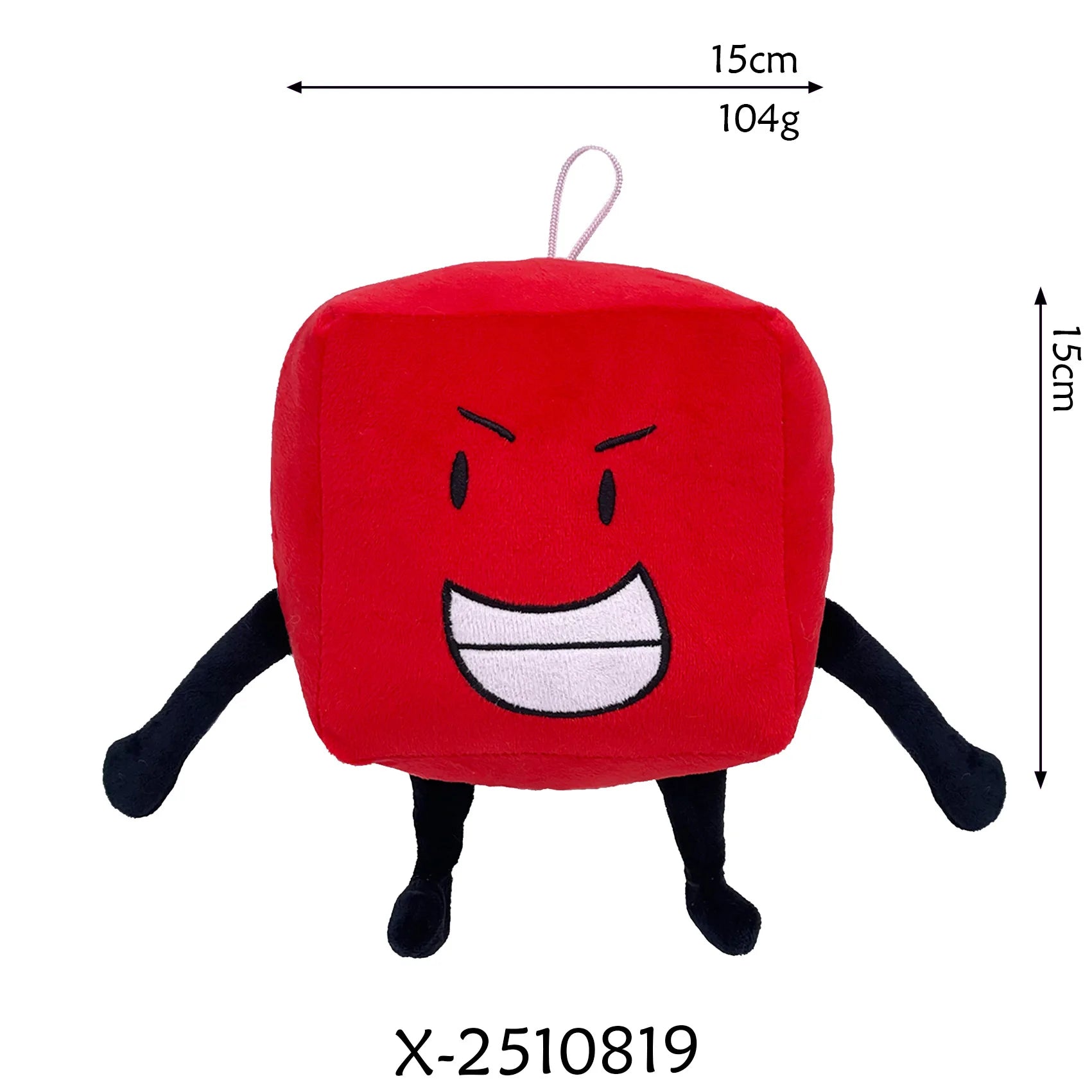 Arrival BFDI Battle For Dream Island Plush Toy 70 Stuffed Doll Soft Animal X Number Blintz Block Marker Stapler French Fries
