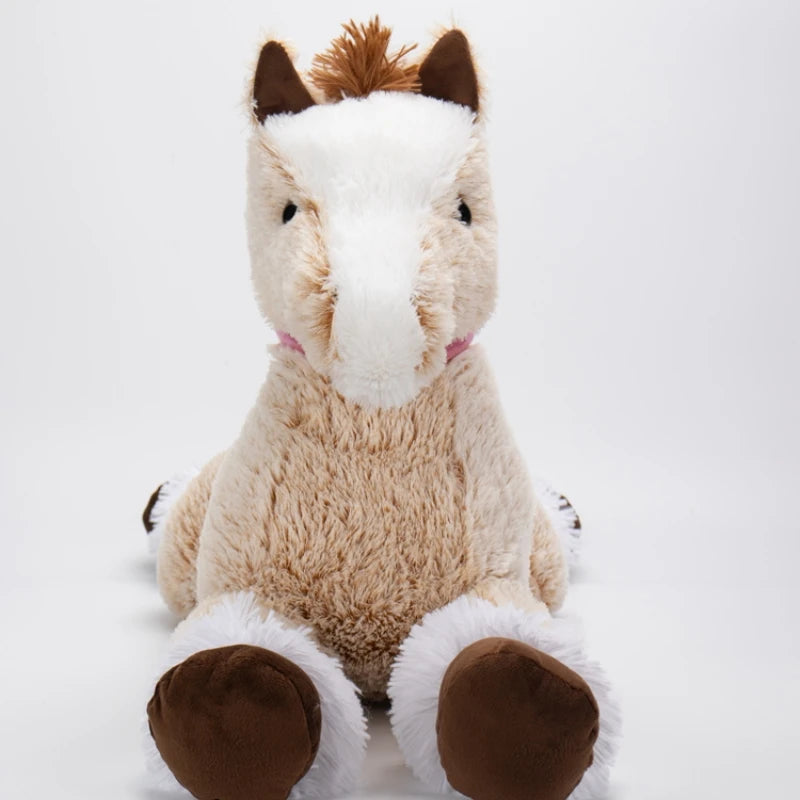 56/90/120cm Simulation Giant Horse Plush Toy Doll Home Decoration Ornaments Children Kawaii Toy Boyfriend Birthday Gifts