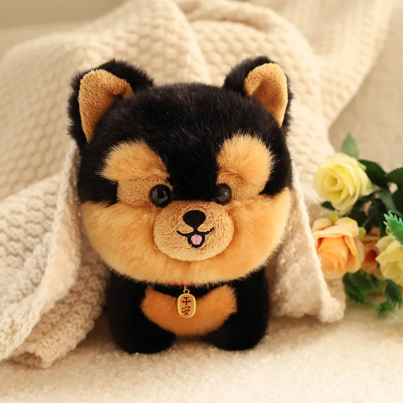Birthday Gift Cute Puppy Doll Plush Toy Husky Doll Corgi Doll Simulation Animal Plush Doll Children Toy Gift