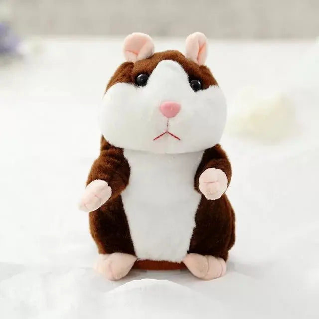 Cute Talking Hamster Speak Talk Sound Record Repeat Stuffed Plush Animal Kawaii Talking Hamster Mouse Toys For Children Gifts