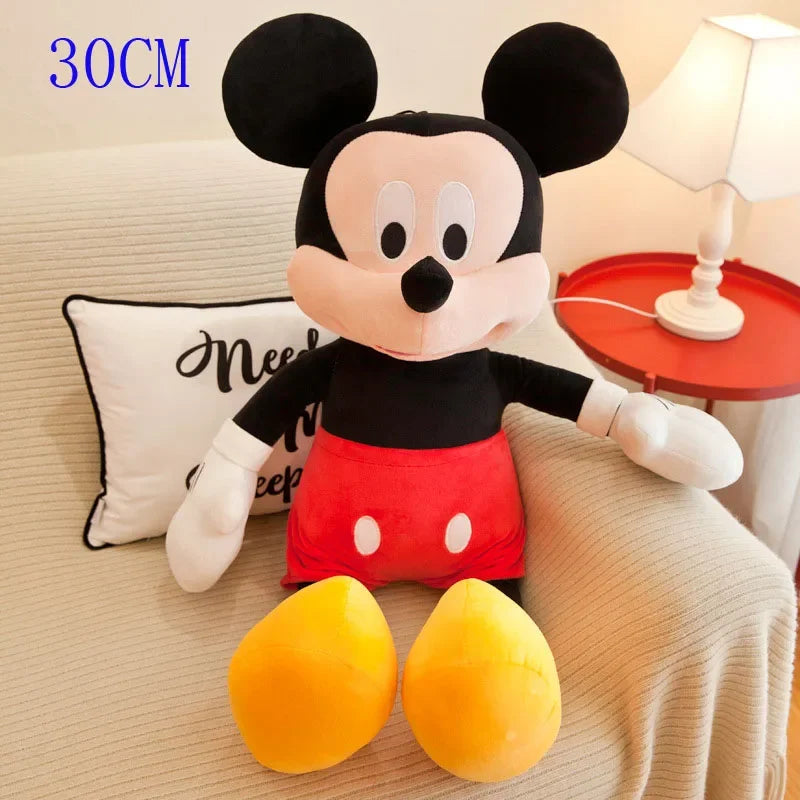 Disney Mickey Mouse Minnie Plush Dolls Animal Stuffed Toys Birthday gift Christmas Gift for Kids Cute Mickey Minnie Presents