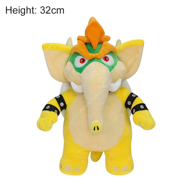 Bowser Bros Plush Toys King Koopa Bowser King JR Anime Cartoon Soft Stuffed Plush Toy Dolls For Children Birthday Christmas Gift