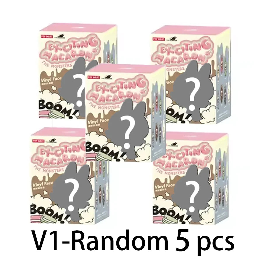 Blind Boxes Sweet Character For Labubu Monster Series Clothes Mystery Kids Charming Toy Fluffy Adorable Huggable Present Lovable