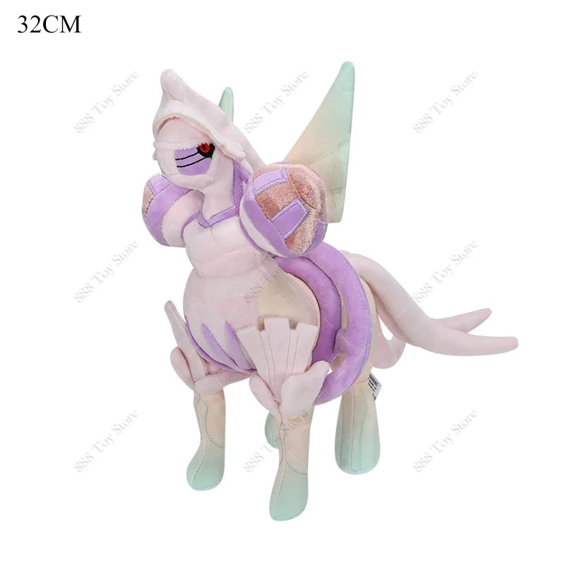 Pokemon Plush Shiny Gyarados Charizard Mega Rayquaza Hisuian Zorua Ho-Oh Lucario Butterfree Anime Stuffed Peluche Kids Xmas Gift