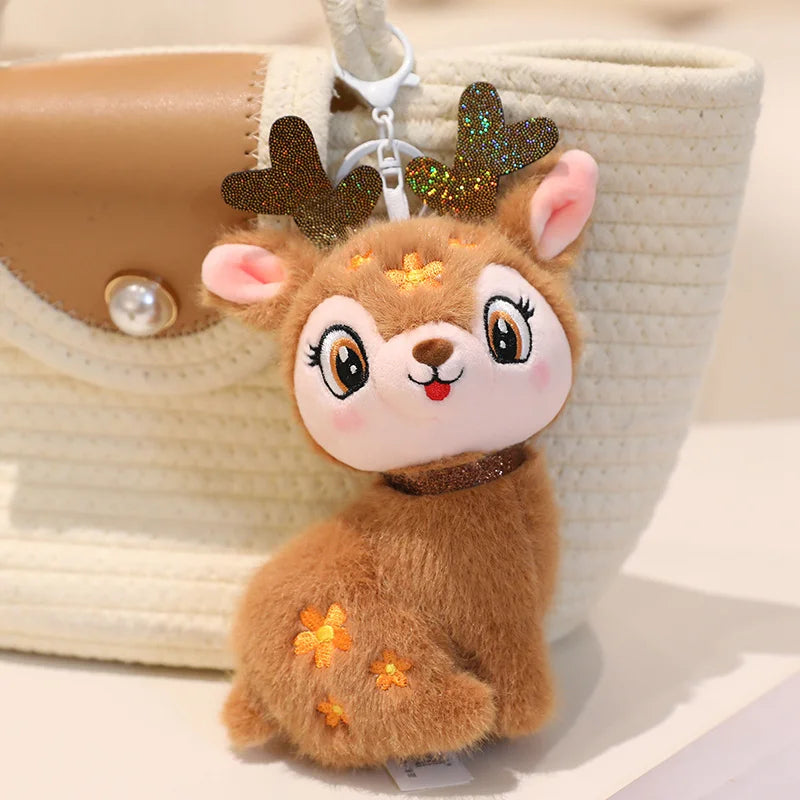 19/40cm Kawaii Giraffe Plush Toy Stuffed Soft Giraffe Dolls Lovely Deer Toys Deer Room Decor Birthday Gift