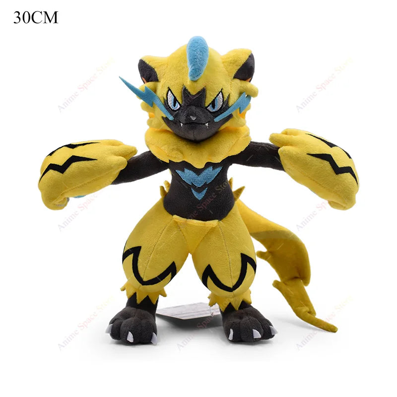 Hot Sale Pokemon Plush Shiny Zeraora Toys Anime Garchomp Articuno Meowscarada Sprigatito Lucario Stuffed Animal Peluche Dolls