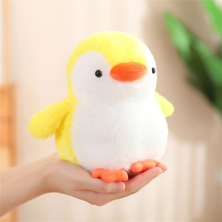 10-30cm Kawaii Cartoon Colorful Hot Penguin Plush Doll Pillow Blue Black Pink Animal Plush Toy Home Decor Gift For Boys Girls