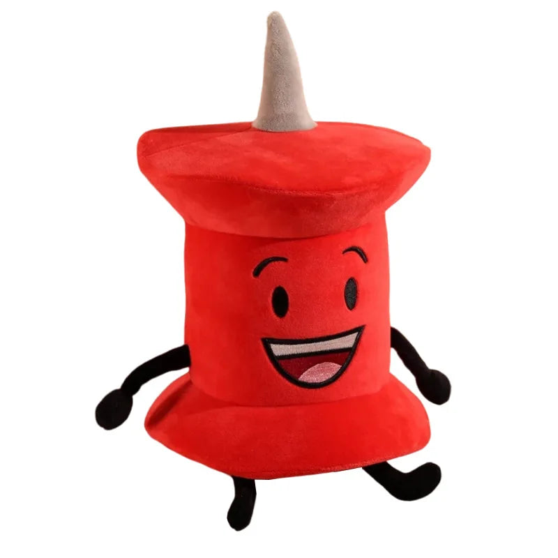 Arrival BFDI Battle For Dream Island Plush Toy 70 Stuffed Doll Soft Animal X Number Blintz Block Marker Stapler French Fries