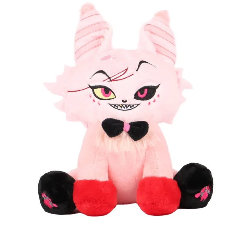 New Cat Plush Toy Soft Stuffed Anime Figure Angle Husk Doll Cute Home Decoration Throw Pillow Kids Fans Girlfriend Birthday Gift