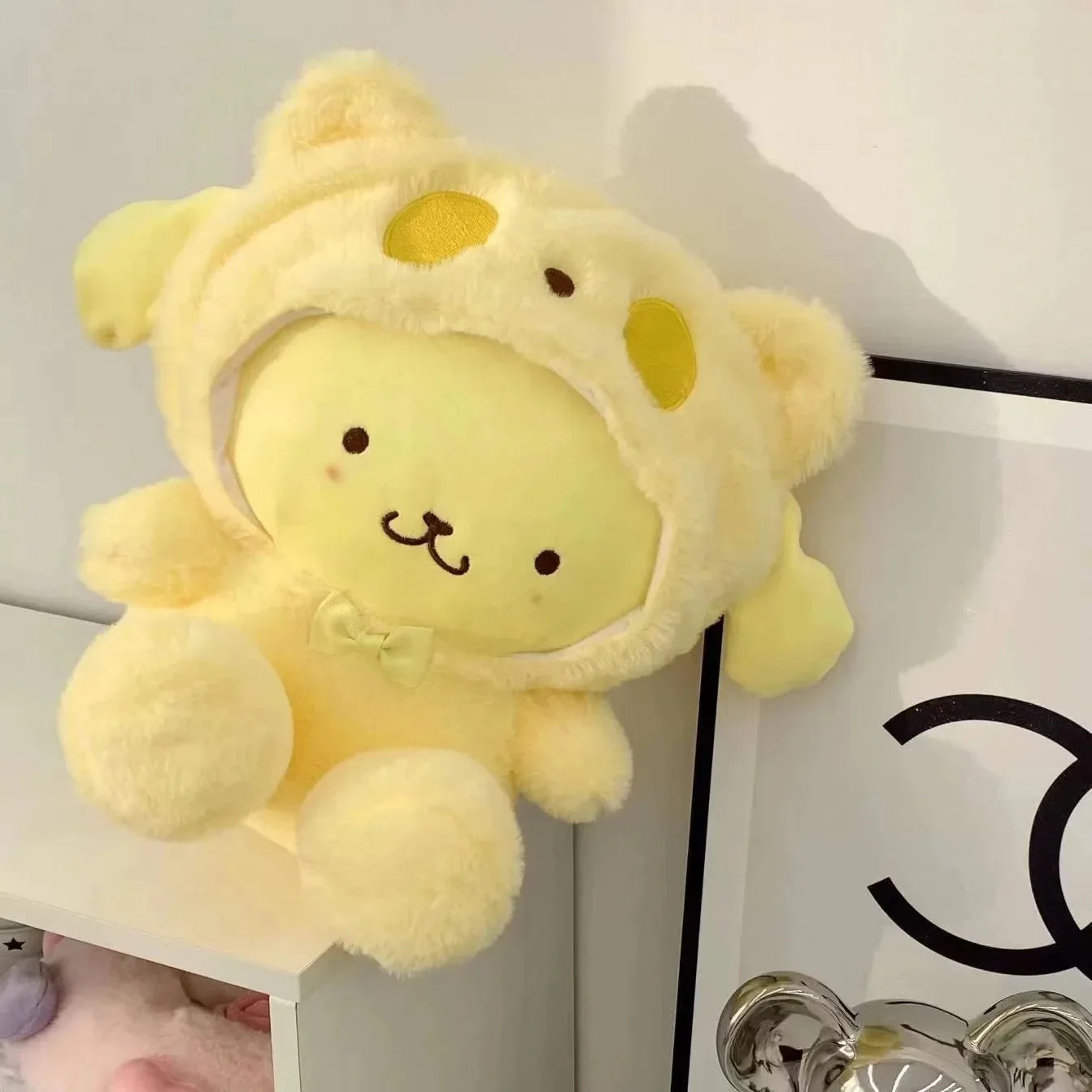 “22 - 25cm Bear - Themed Plush Dolls Set - Cute Transformed Animal Stuffed Toys, Soft Cuddly Companions for Kids &amp; Plush Lovers”