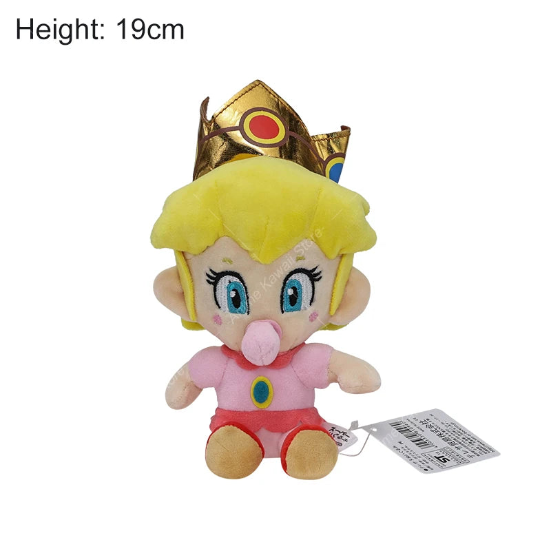 60 Styles Mario Plush Toys Yellow Fire Flower Star Shy Guy Boo Koopa Troopa Waluigi Goomba Toad Nabbit Diddy Kong Stuffed Plush