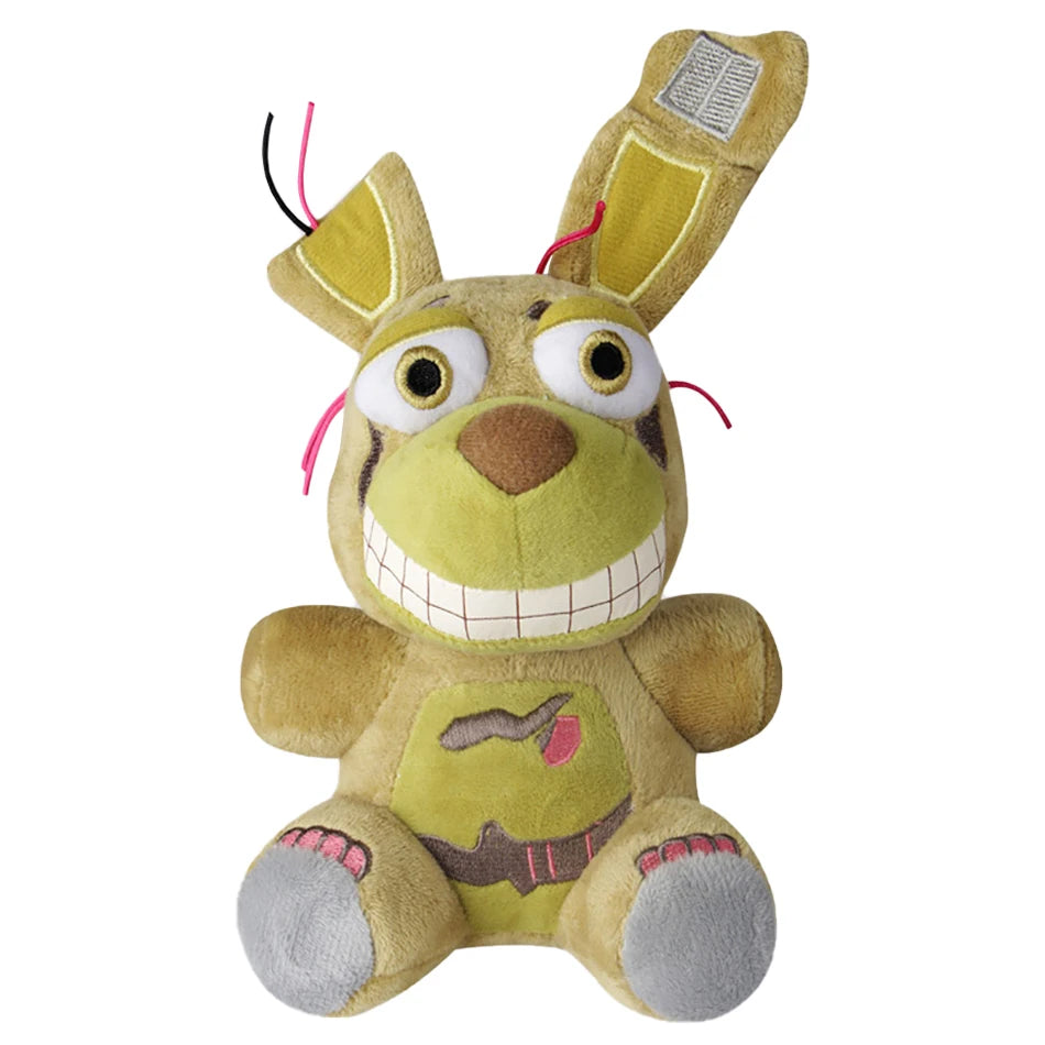 18cm Kawaii New F-naf Anime Plush Toy Cartoon Freddy Plush Doll Bear Sly Bunny Animal Fazbear Plush Toys Christmas gifts