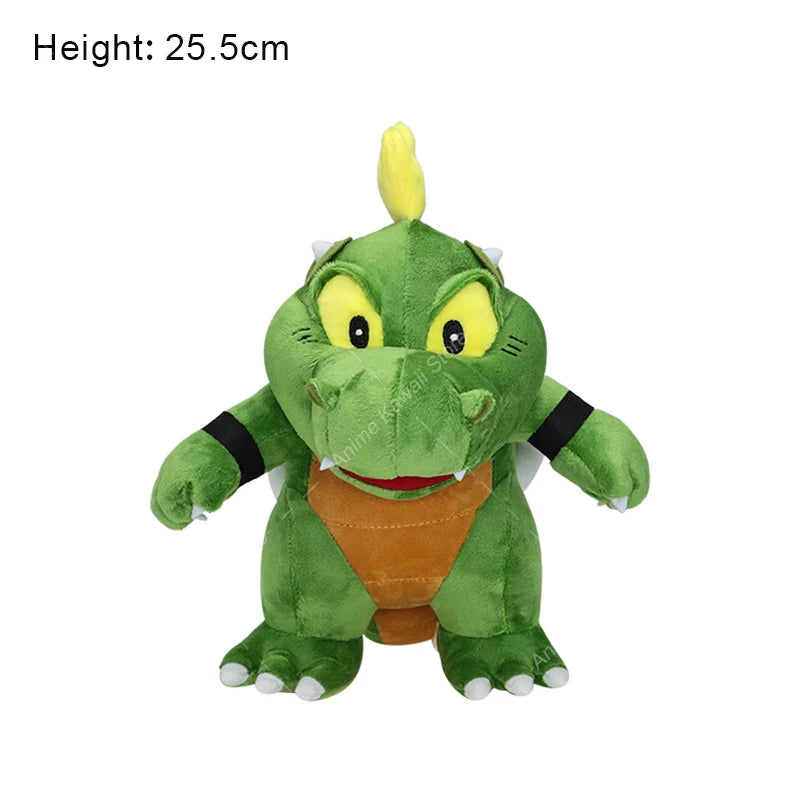 Bowser Bros Plush Toys King Koopa Bowser King JR Anime Cartoon Soft Stuffed Plush Toy Dolls For Children Birthday Christmas Gift