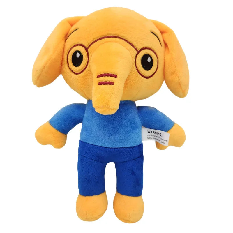 “23-25cm Magic Clown Plush Doll - Cute Smiling Clown Stuffed Animal Toy, Soft Cuddly Companion with Whimsical Charm for Kids & Fans of Circus Adventures”