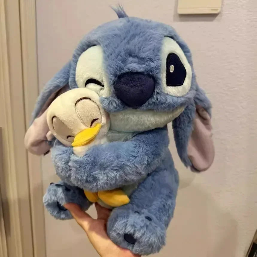 Miniso Plush Doll Stitch Lilo Doll Cute Duck Stitch Plush Stuffed Toy Christmas Children's Birthday Gift Kawaii Decoration Toys