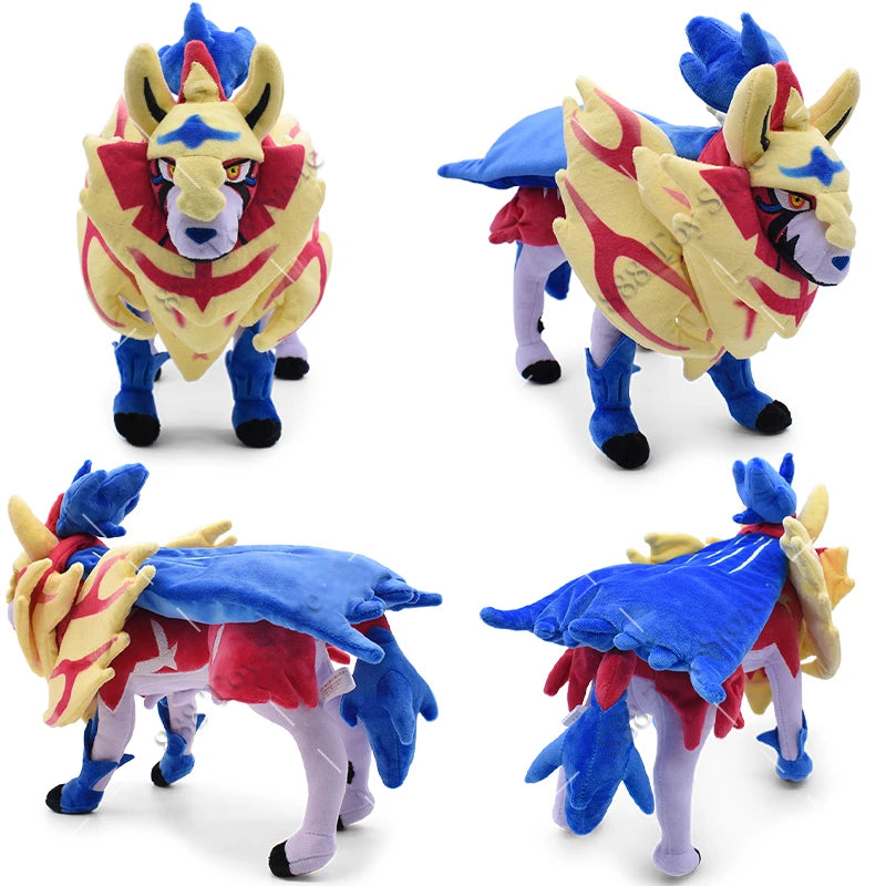 Pokemon Plush Shiny Gyarados Charizard Mega Rayquaza Hisuian Zorua Ho-Oh Lucario Butterfree Anime Stuffed Peluche Kids Xmas Gift