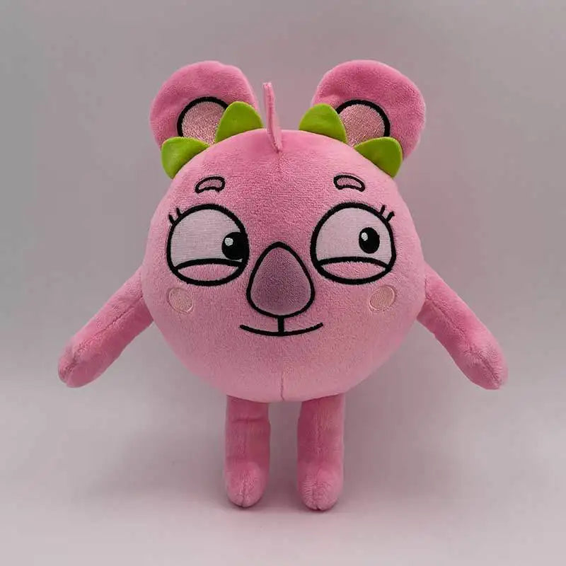 Baby Zoo Kids Songs Plushie Toy Cartoon Hedgehog Koala Rhino Cat Stuffed Animal Soft Doll Educational Gift for Children Birthday