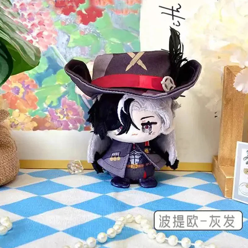 New 10cm Game Honkai: Star Rail Plush Aventurine Dr. Ratio Cute Plush Cartoon Blade Dolls Bag Pendant Keychain Gift