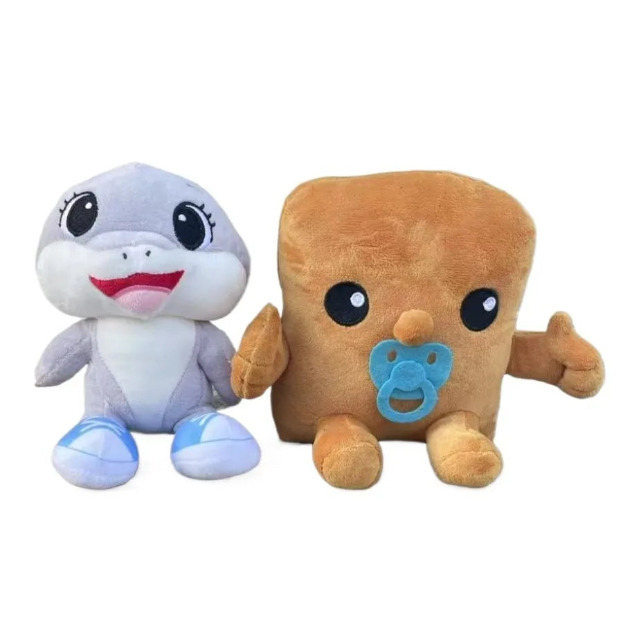 Kawaii Shark Plush Dolls Italian Brainrot Plushie Cute Telalaero Telala Stuffed Plush Toy Shark Soft Anime Dolls Birthday Gift