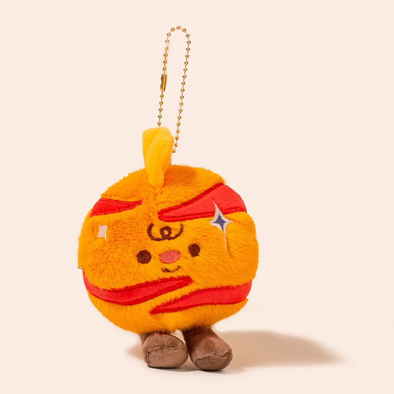 Cute and creative cartoon sports game ball pendant planet plush toy tennis doll fun claw machine
