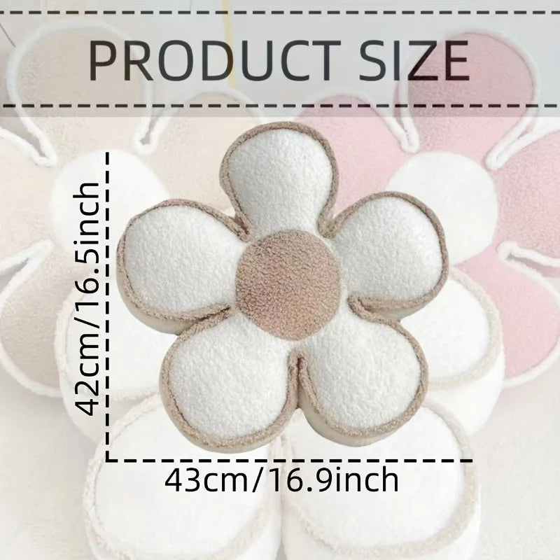 Flower Pillow Sofa Living Room Cushion Sunflower Bay Window Decoration Petal Luxury Bed Headrest Pillow Backrest Pad PP Cotton
