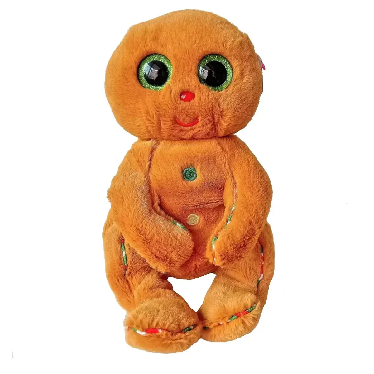 15cm Ty Big Eye Beanie Animals Plush Slick Fox Ferdinand Locky Axolotl  Dexter Icy Seal Heather Cat Children Toy Holiday Gift