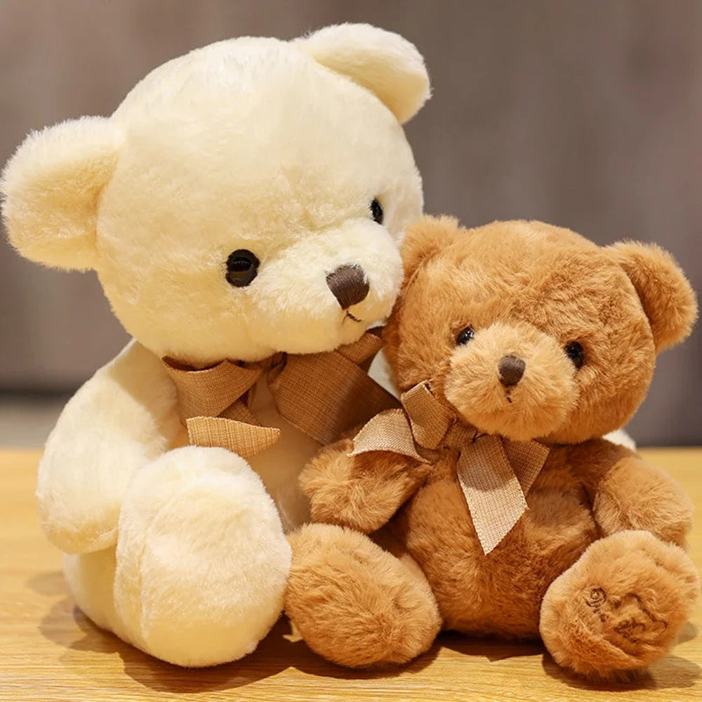 20CM Stuffed Bear Doll Two Color Stuffed Toy Best Gift Girl Doll Sleeping Pillow Boy Wedding Birthday Gift