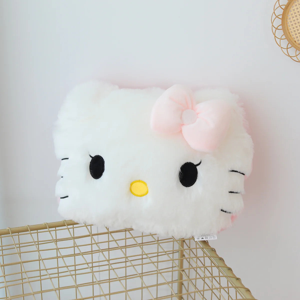 Big Size Sanrio Cuddly Hello Kitty Plush Back Cushion Hello Kitty Pillow Sofa Bed Bay Window Home Decor Pillow Hug Plushies Gift