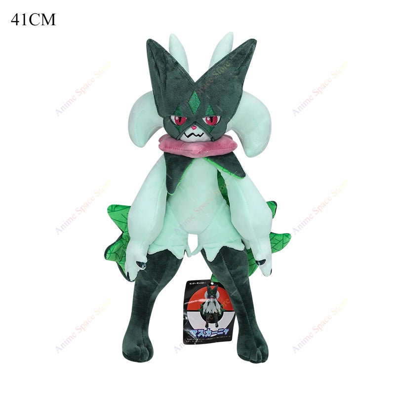 Hot Sale Pokemon Plush Shiny Zeraora Toys Anime Garchomp Articuno Meowscarada Sprigatito Lucario Stuffed Animal Peluche Dolls