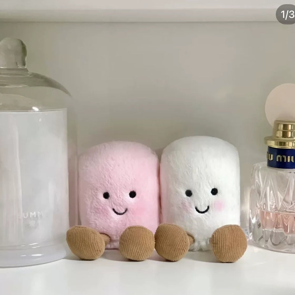 Hot Selling Spot Fun Jelly Cat Pair Cotton Candy Bag Pendant Plush Toy Pendant Keychain Soothing Mother And Baby Toy Doll Gift