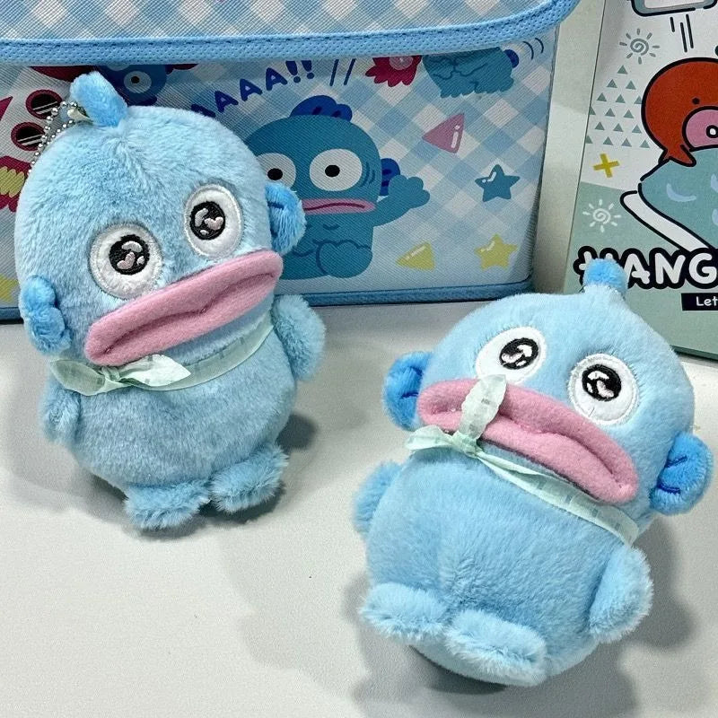JELLY SIGHT Blue Flannel Plush Keychains - Japanese Movie & TV Themed, CE - Certified, Unisex for 14+y & 18+