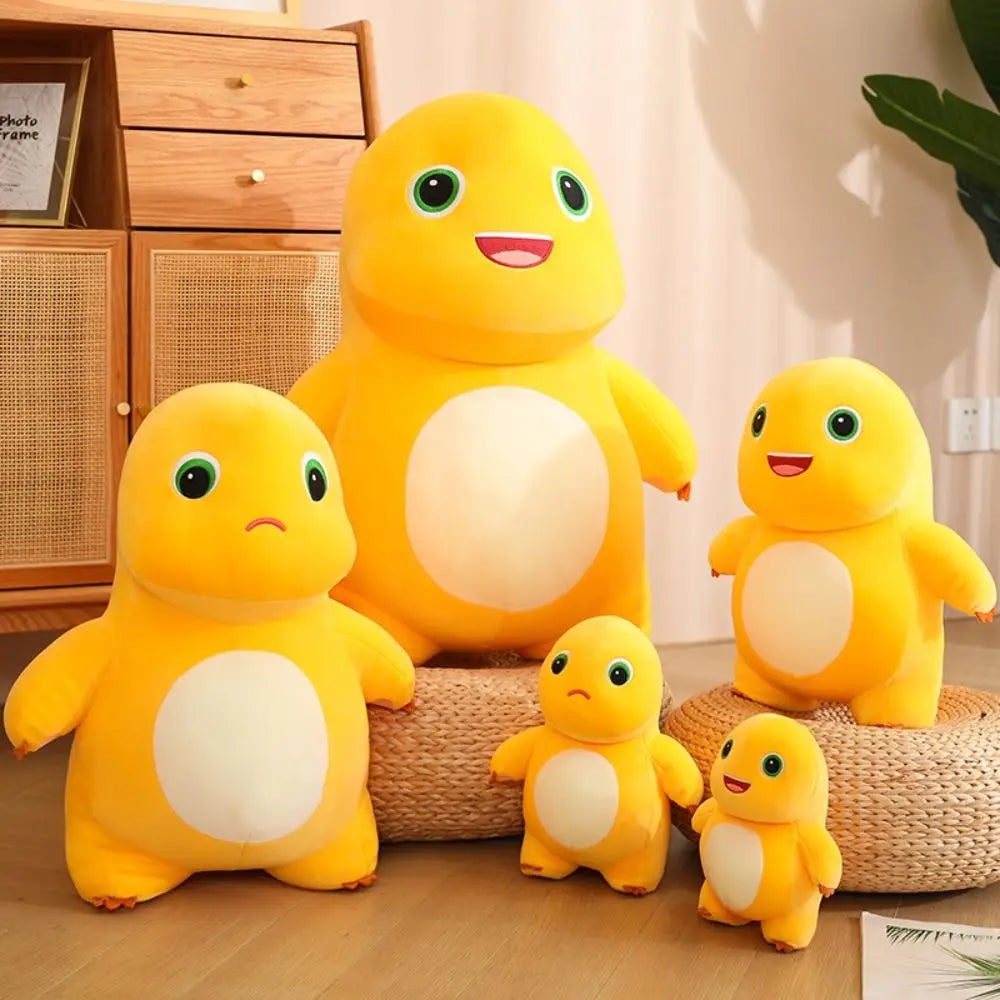 Healing Animal Doll Stuffed Animal Dinosaur Plush Doll Dragon Plush Toy Small Yellow Dinsour Toys Milk Dragon Plush Toys
