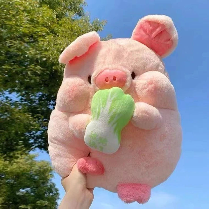 Cute Plush Animal Dolls - Pig & Dog Shaped, PP Cotton Filled, Adorable Stuffed Toys for Kids & Adults