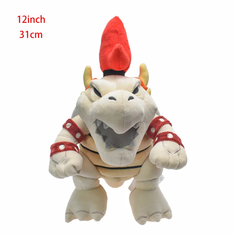 Bowser Bros Plush Toys King Koopa Bowser King JR Anime Cartoon Soft Stuffed Plush Toy Dolls For Children Birthday Christmas Gift
