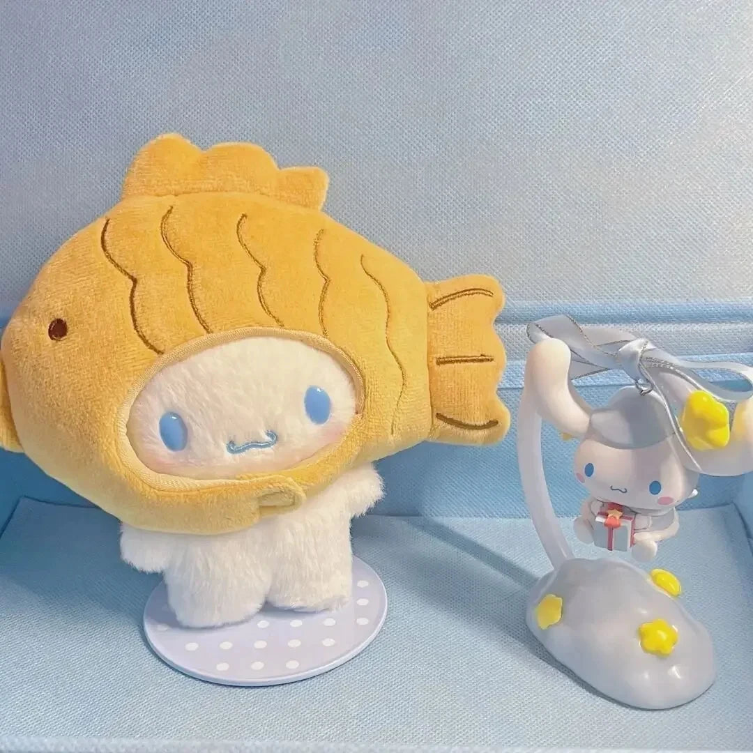 14CM Taiyaki Plush Doll - Cute Japanese Fish-Shaped Stuffed Animal, Soft Cuddly Companion for Kids &amp; Fans