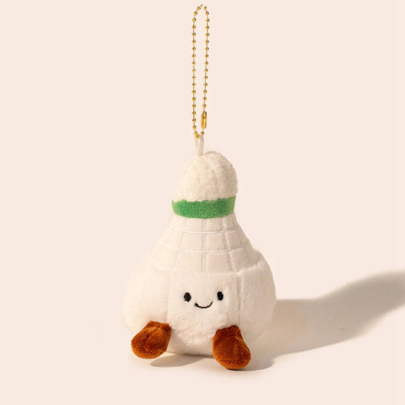 Cute and creative cartoon sports game ball pendant planet plush toy tennis doll fun claw machine