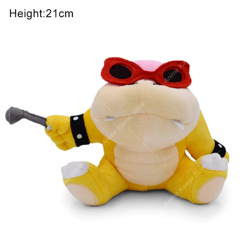 Bowser Bros Plush Toys King Koopa Bowser King JR Anime Cartoon Soft Stuffed Plush Toy Dolls For Children Birthday Christmas Gift