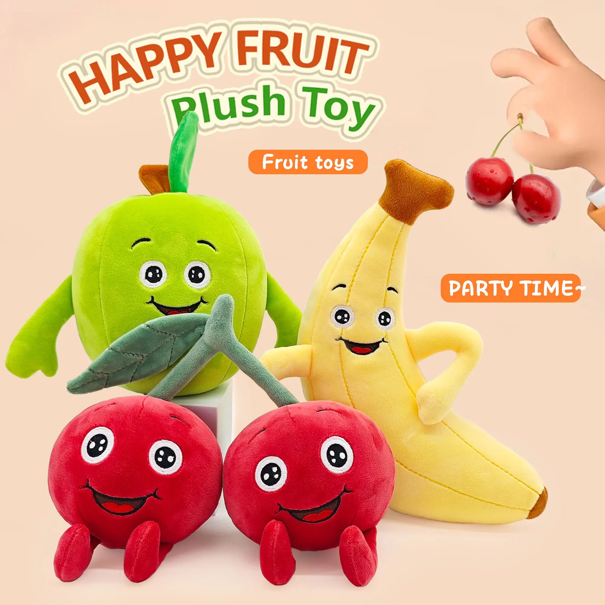 Sweet and Charming Cherry Fruit Plushies: Ideal Presents for Your Girlfriend’s Birthday and Festive Occasions