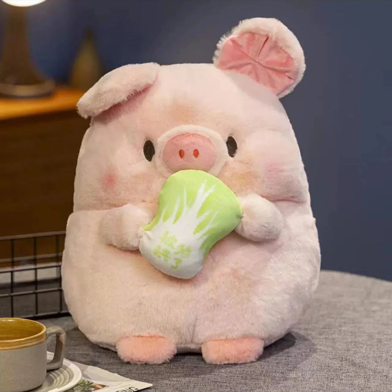 Cute Plush Animal Dolls - Pig & Dog Shaped, PP Cotton Filled, Adorable Stuffed Toys for Kids & Adults
