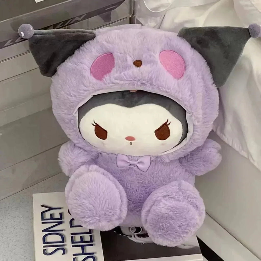 “22 - 25cm Bear - Themed Plush Dolls Set - Cute Transformed Animal Stuffed Toys, Soft Cuddly Companions for Kids &amp; Plush Lovers”