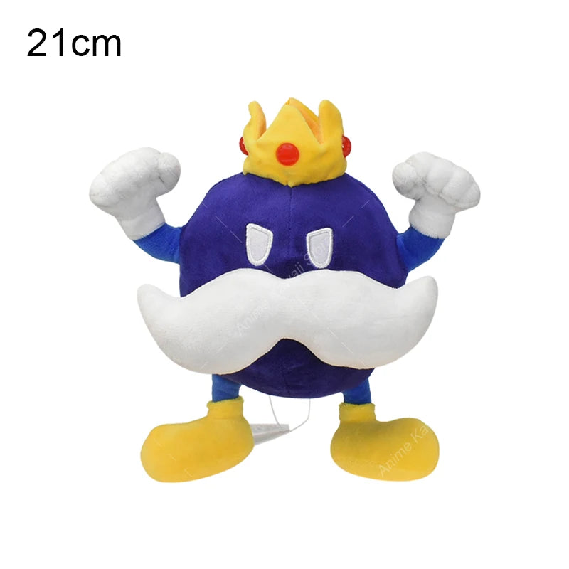 Bowser Bros Plush Toys King Koopa Bowser King JR Anime Cartoon Soft Stuffed Plush Toy Dolls For Children Birthday Christmas Gift