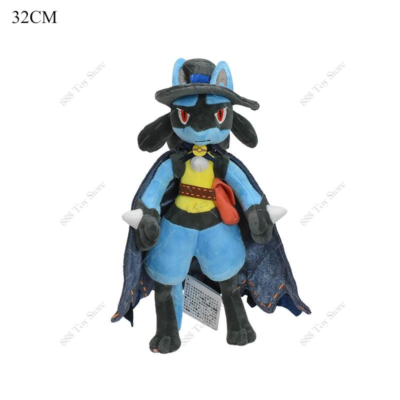 Pokemon Plush Shiny Gyarados Charizard Mega Rayquaza Hisuian Zorua Ho-Oh Lucario Butterfree Anime Stuffed Peluche Kids Xmas Gift